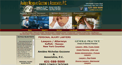 Desktop Screenshot of guzzoneandassociates.com
